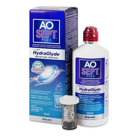 Poza cu AoSept Plus Hydraglyde (360ml)