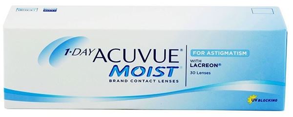 Poza cu 1 Day ACUVUE Moist for Astigmatism