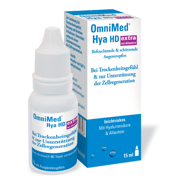 Poza cu OmniMed Hya HD extra, picaturi oftalmice (15ml)