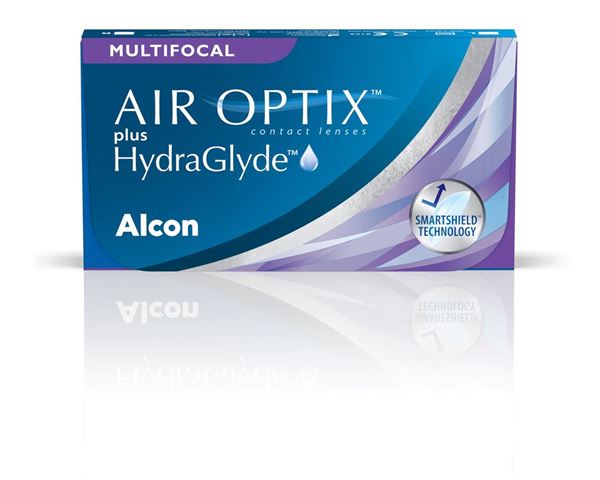 Poza cu AIR OPTIX plus HydraGlyde Multifocal (3 lentile)